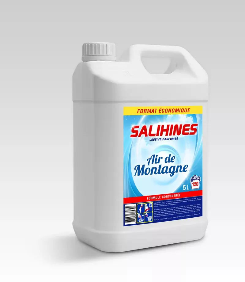 Lessive Concentrée SALIHINES Air de Montagne (équivalent Ariel alpine) Ma boutique