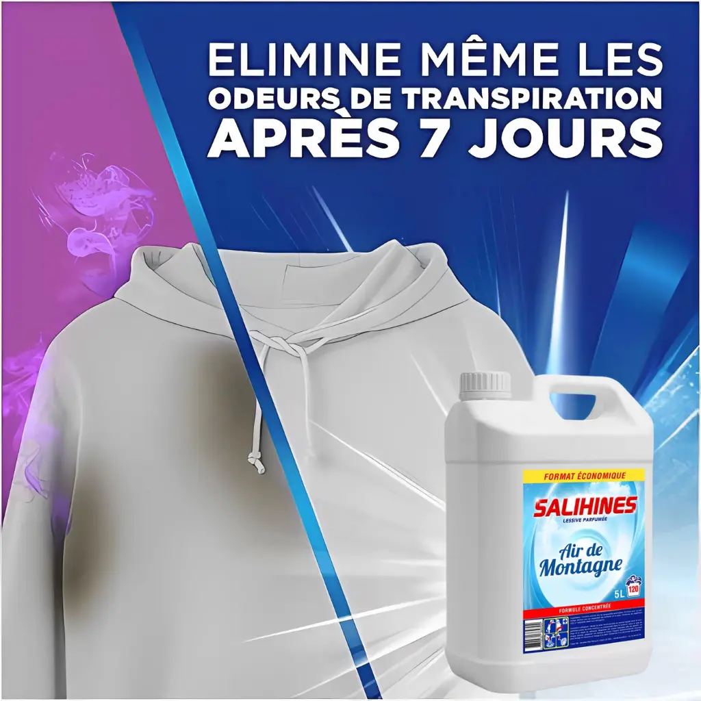 Lessive Concentrée SALIHINES Air de Montagne (équivalent Ariel alpine) Ma boutique