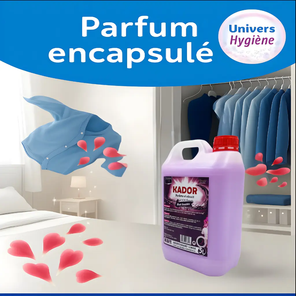 Adoucissant 5 litres KADOR Black Sensation (équivalent Black opium) Ma boutique