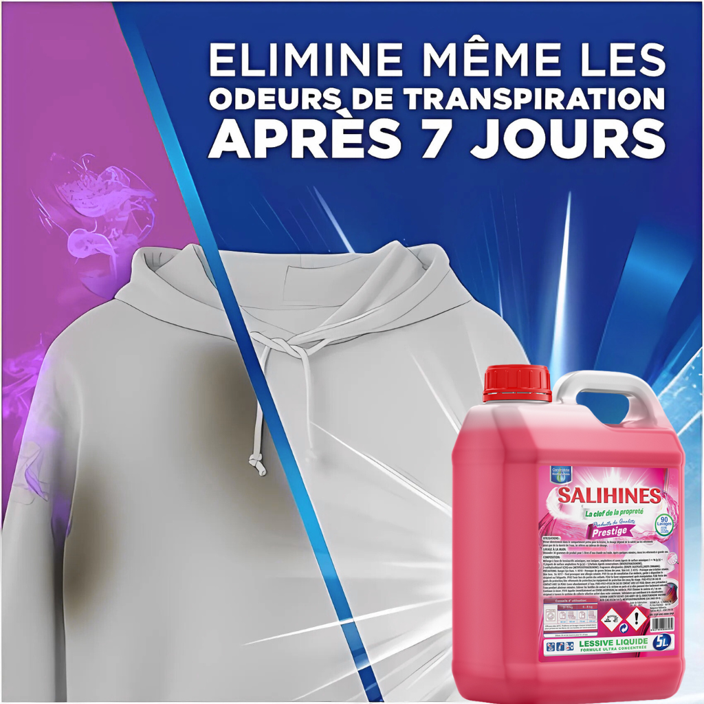 Lessive Concentrée SALIHINES Prestige (équivalent Dash coup de foudre) Ma boutique