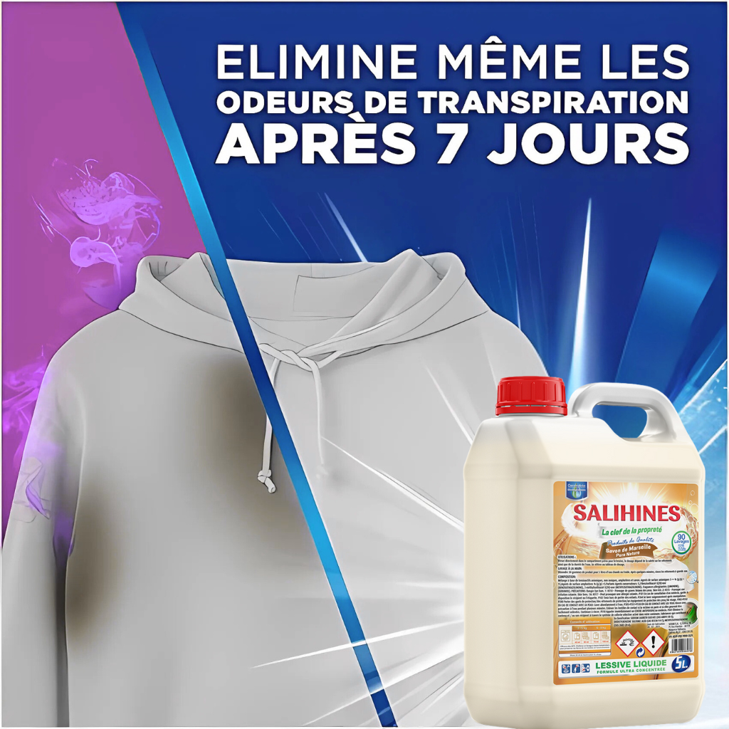 Lessive Concentrée SALIHINES Savon de Marseille (équivalent Le chat) Ma boutique